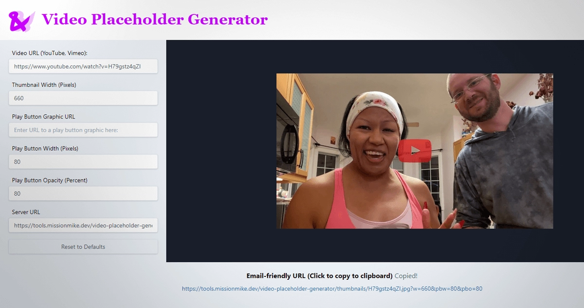 Video Thumbnail Generator: Create Email-friendly Thumbnail Images